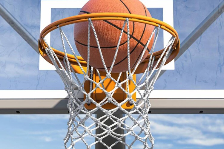 Basketbol Pota Filesi 4 mm – 2'li Set (Beyaz/Siyah/Kırmızı)