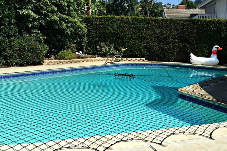 Havuz Güvenlik Filesi 10x10 mm – Yaprak ve Cisim Önleyici Ağ
